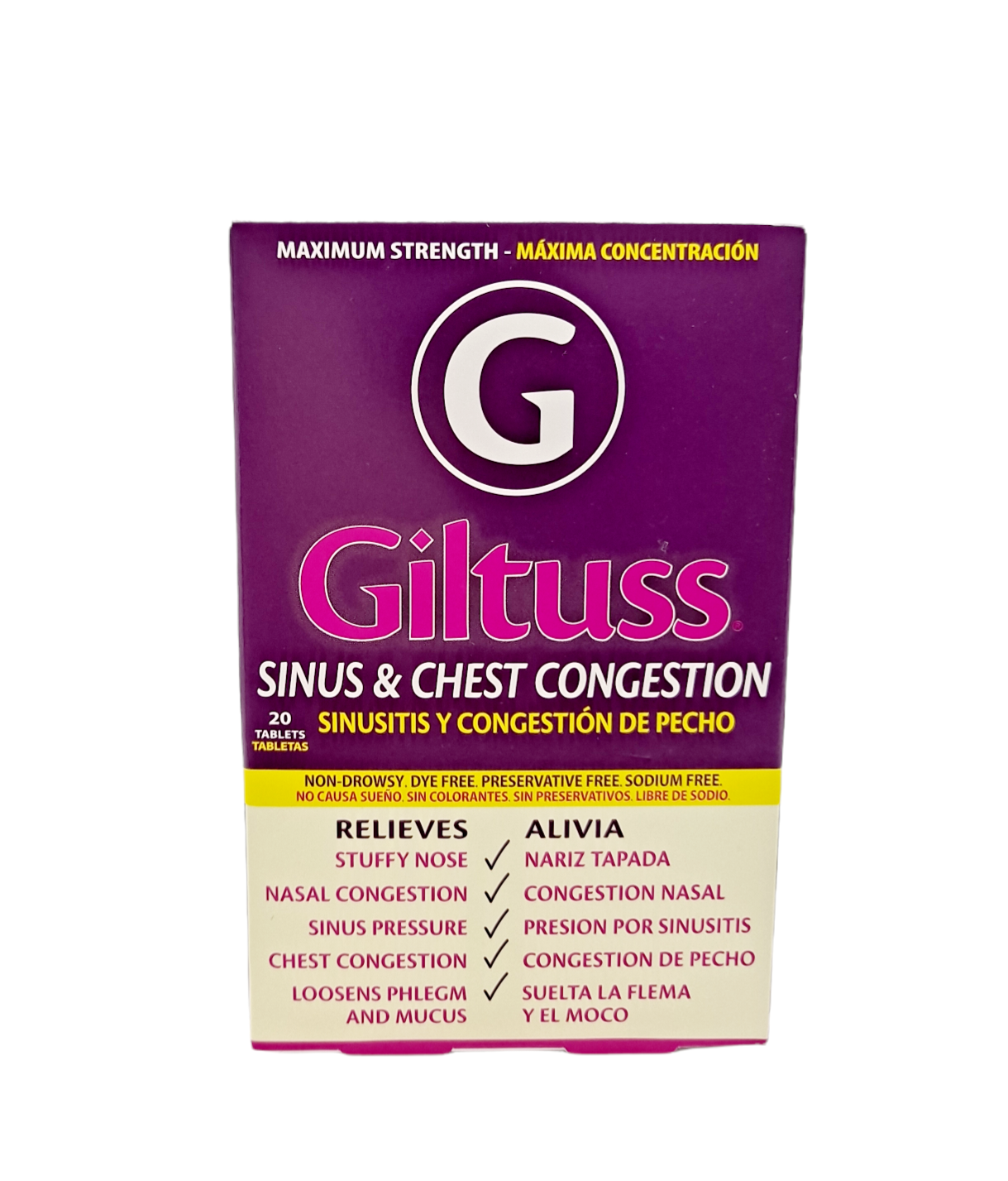 Nasal congestion shop and chest congestion