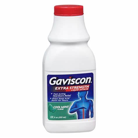 Gaviscon | Liquid Antacid | Extra Strength | 12FL