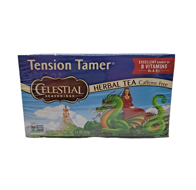 Tension Tamer /HERBAL TEA / 20 TEA TAGS 0/Caffeine Free