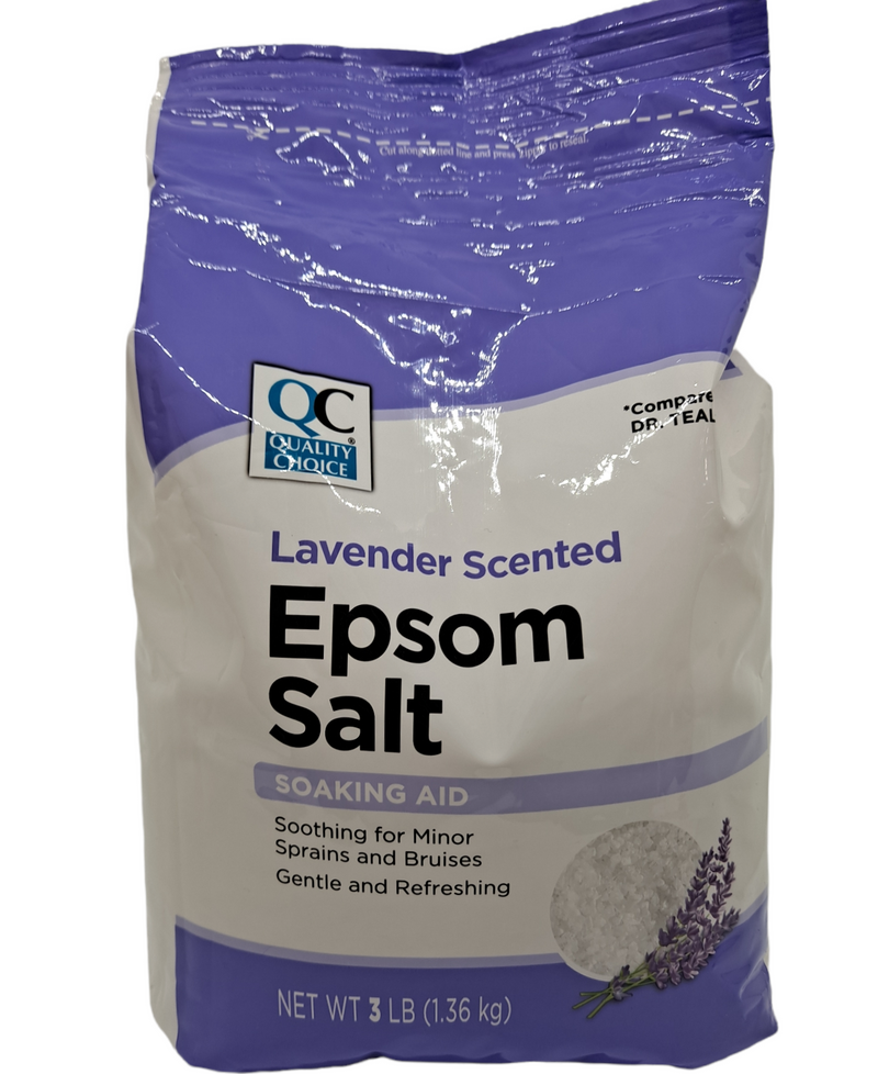 Epson Salt/Lavender Scented/ 3LB /Soaking Aid