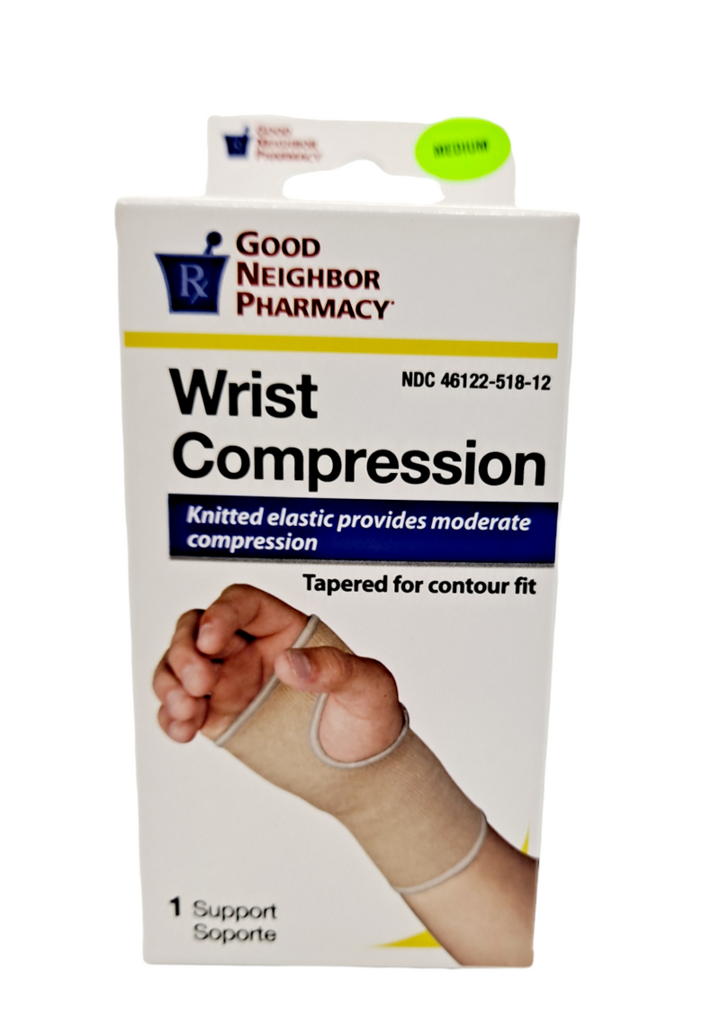 Wrist Compresion/ Medium/ 1 Support