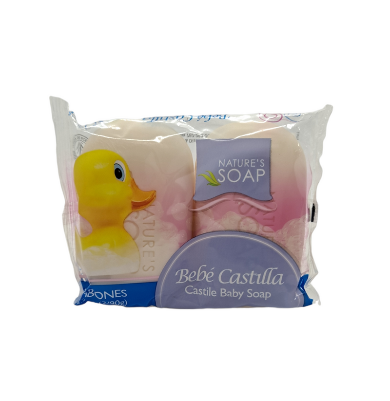 Castile Baby Soap /2 Soap/ 3.2oz (2/90g)