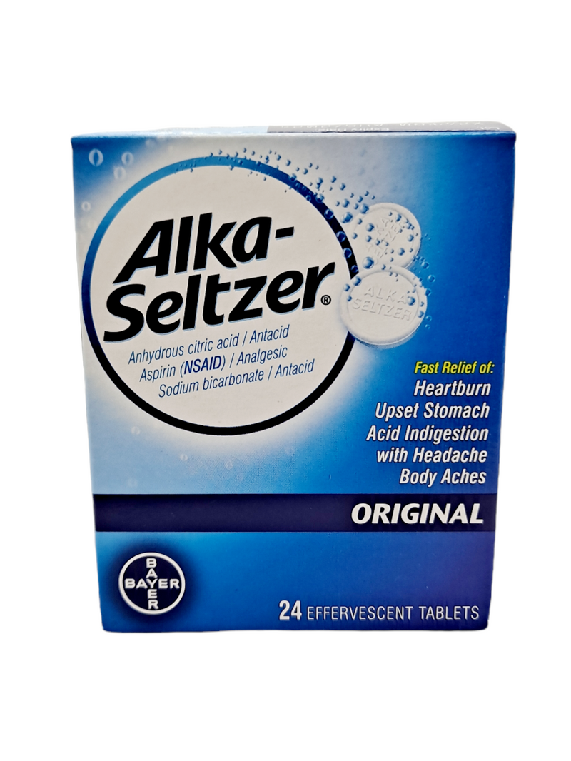 Alka-Seltzer/Original Antiacid/ aspirin (NSAID/Analgesic/Sodium Bicarbonate/