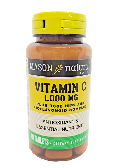 Vitamin C/1000mg /60 tabs/ Antioxidant & Essential Nutrient