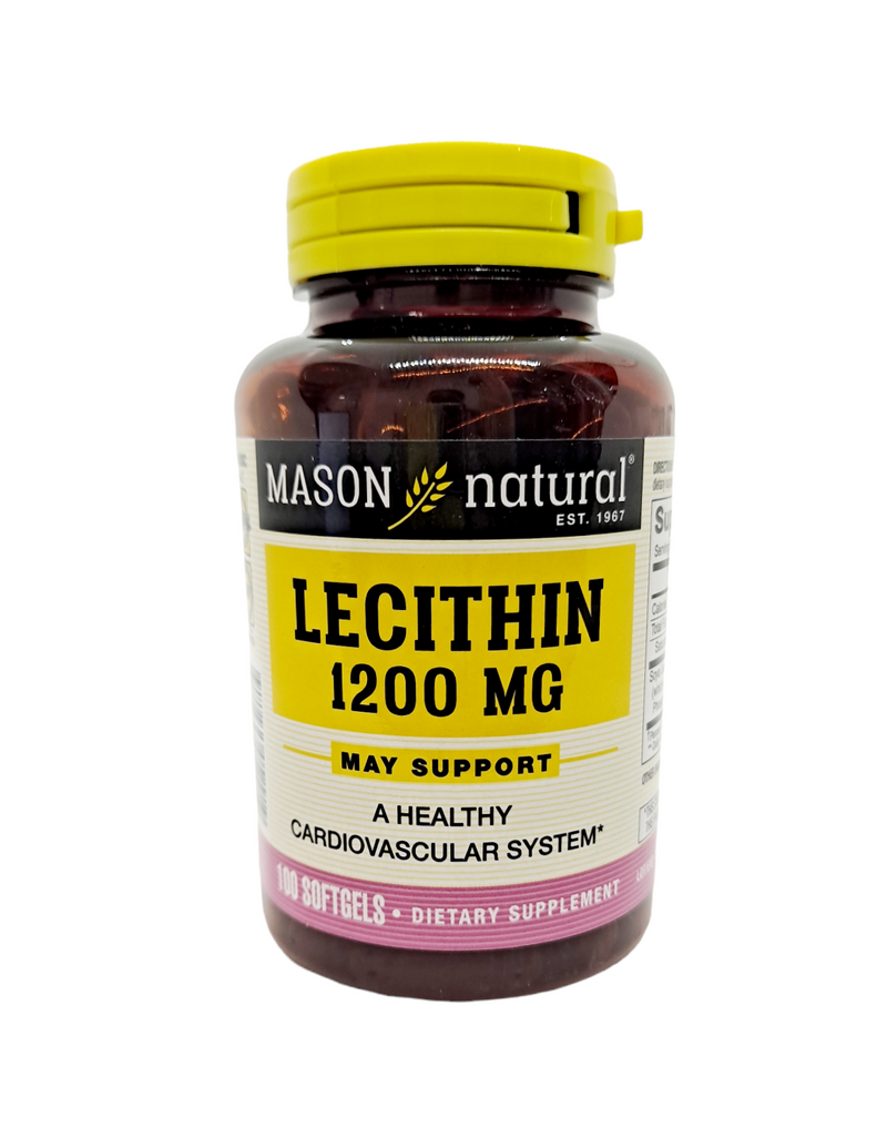 Lecithin 1,200MG/100 SOFTGELS /Healthy Cardiovascular System