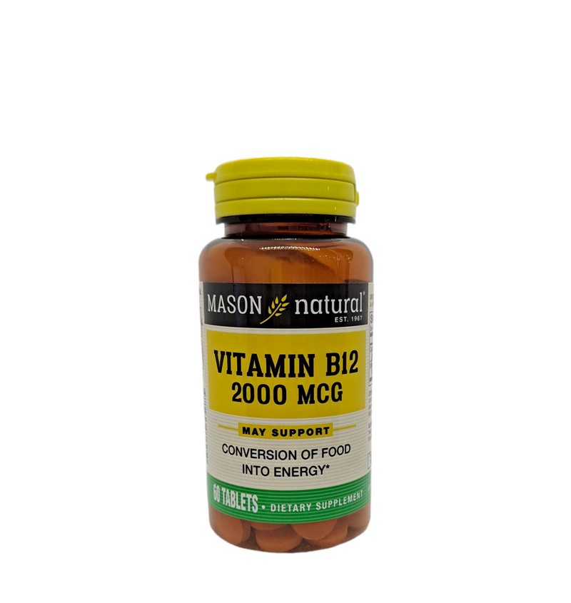 Vitamin B12 2000MCG /60 TABLETS/ Conversion of Food into Energy