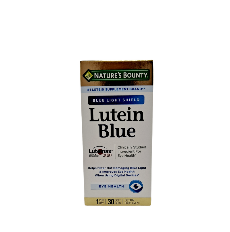 Lutein Blue/Eye Health/ 30 Soft Gels/ Dietary Supplement