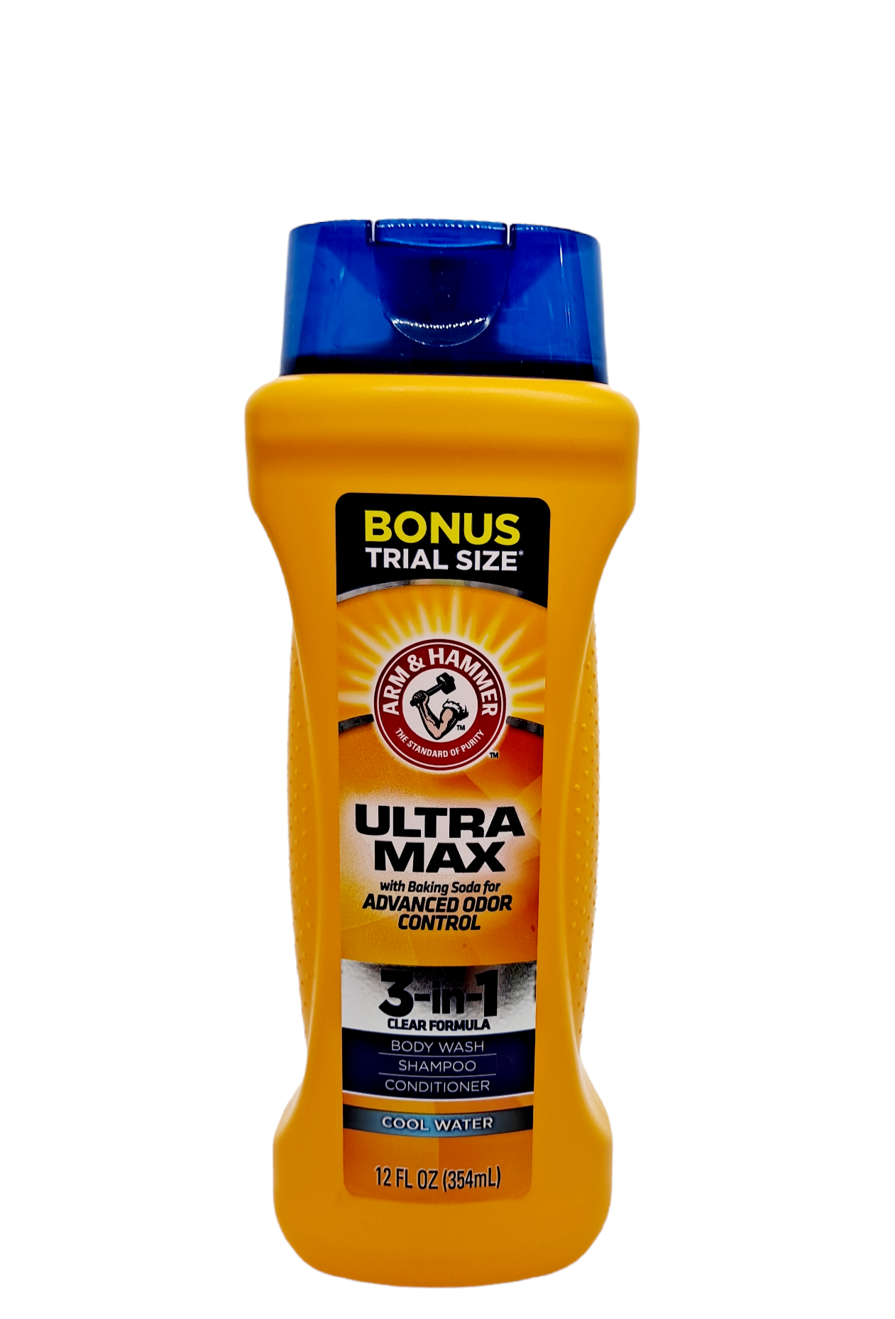 Ultra Max /Arm & Hammer /3 in 1 Body Wash/Shampoo/Conditioner Cool Wat