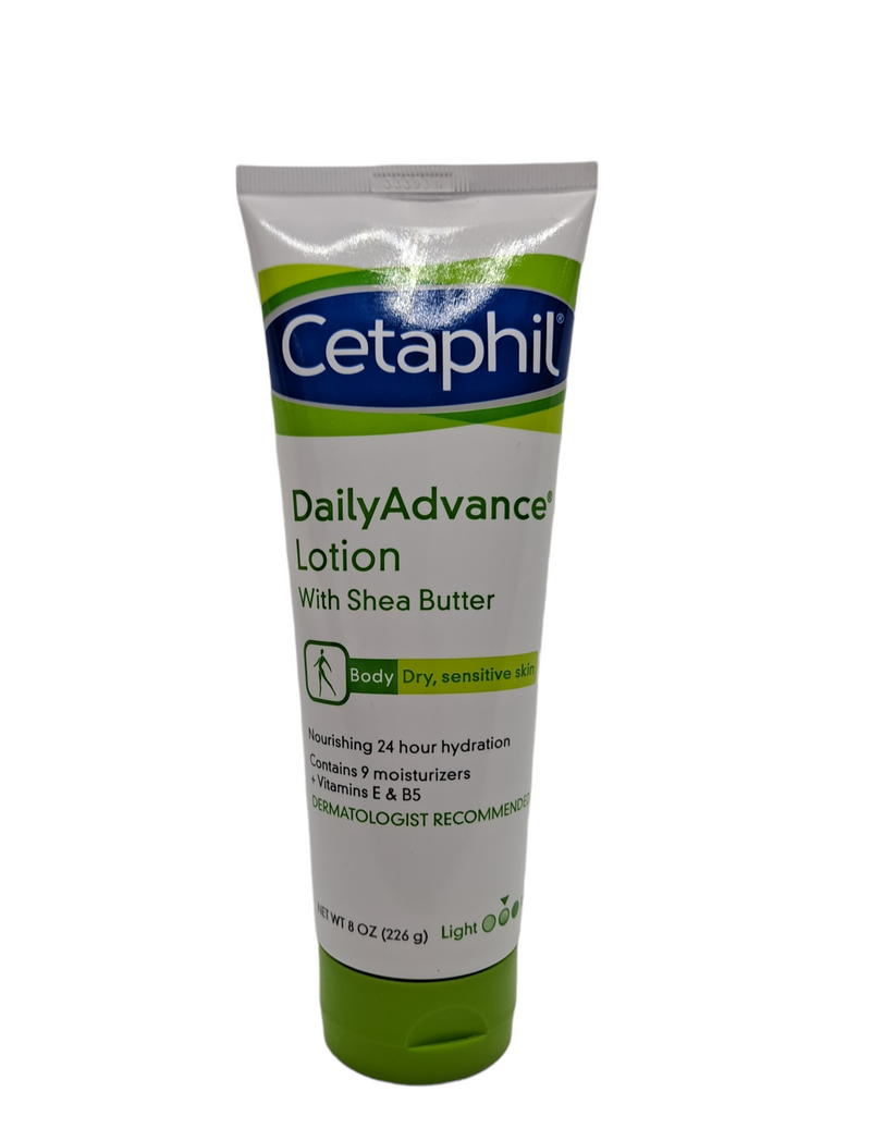 Cetaphil Daily Advance Lotion with Shea Butter/ 8onz/ Vitamins E & B5