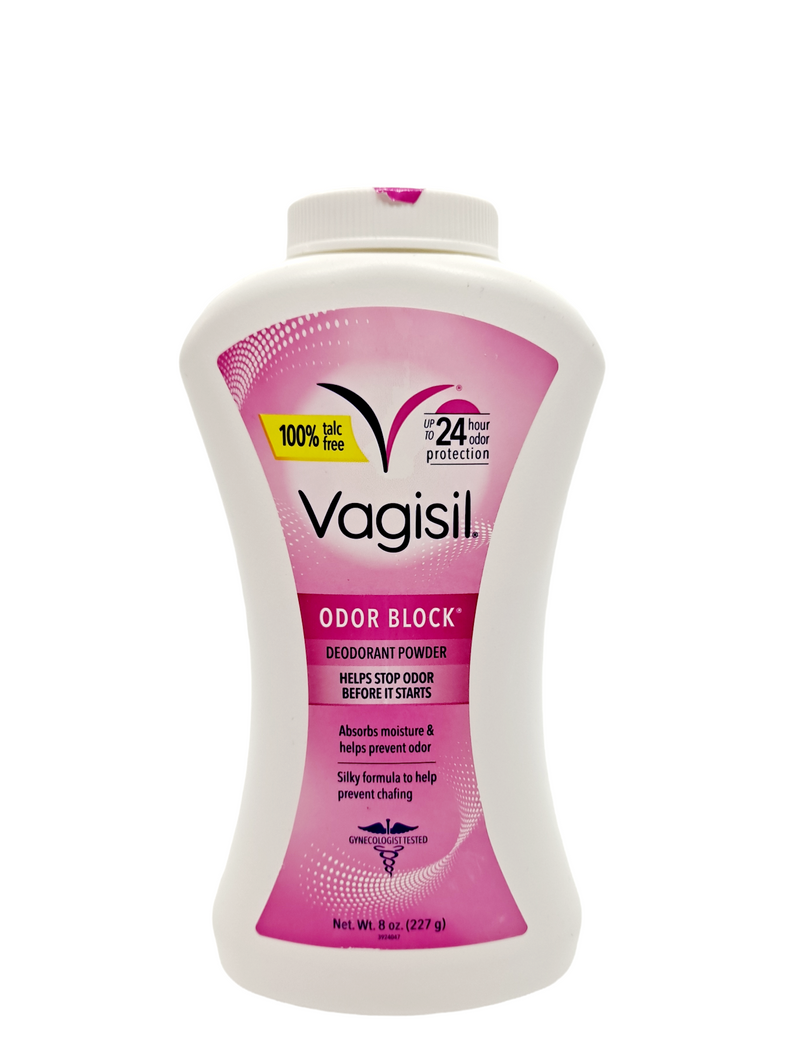 Vagisil Deodorant Powder Odor Block / 8.0z