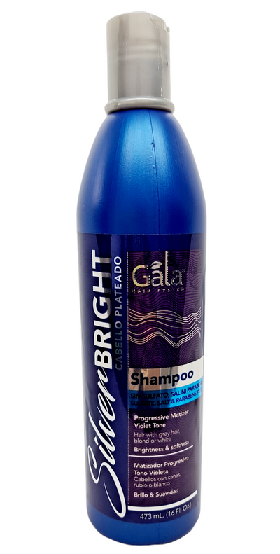 Gala Hair Sistem | Silver Bright | 16 FLOZ | Sulfate, Salt & Parabens Free