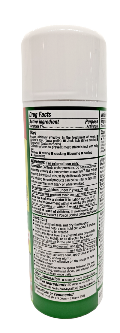 Hongo Killer Spray Powder 1% Tolnaftate/ 4.6 oz