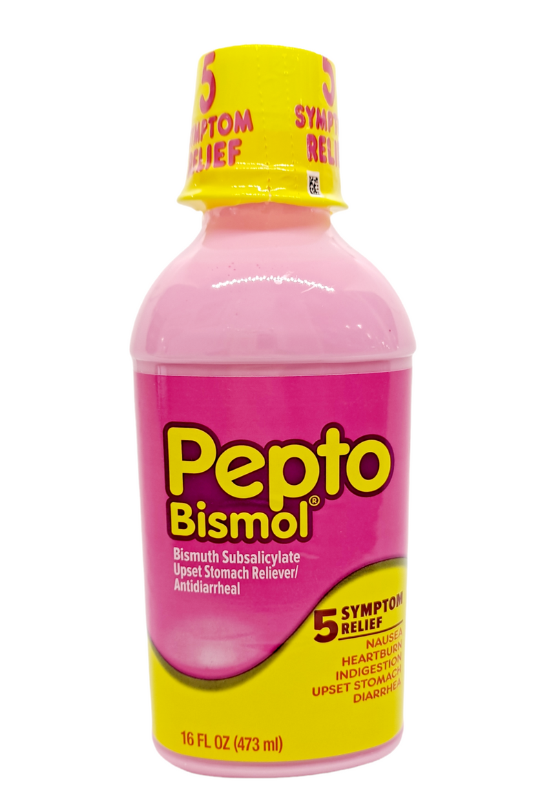 Pepto Bismol 5 Symptom Relief / 16Fl OZ