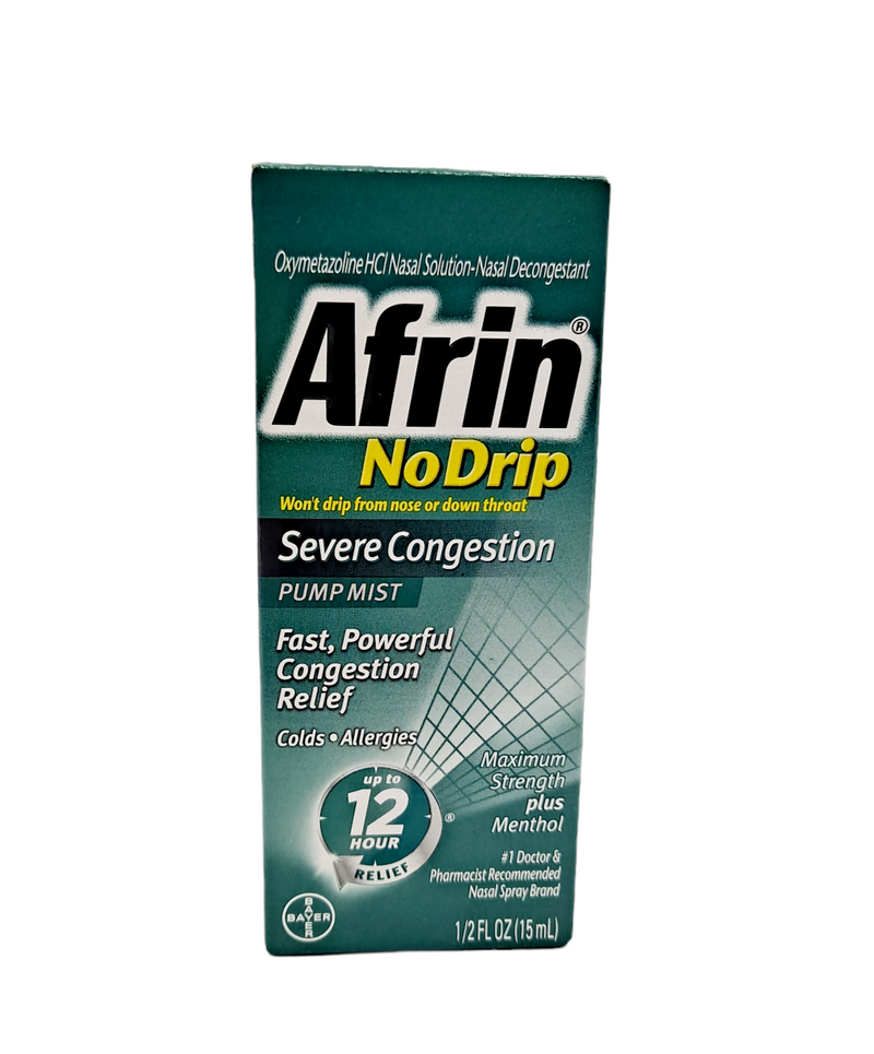 Afrin No Drip Severe Congestion 1/2FL OZ