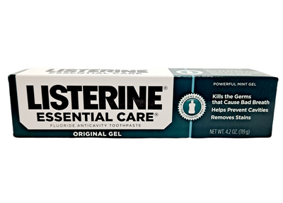 Listerine Essencial Care/ Fluoride Anticavity Toothpaste/ 4.2oz