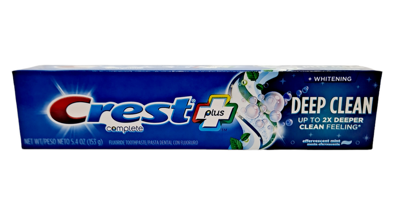 Crest Complete Plus / 5.4oz Fluoride Toothpaste