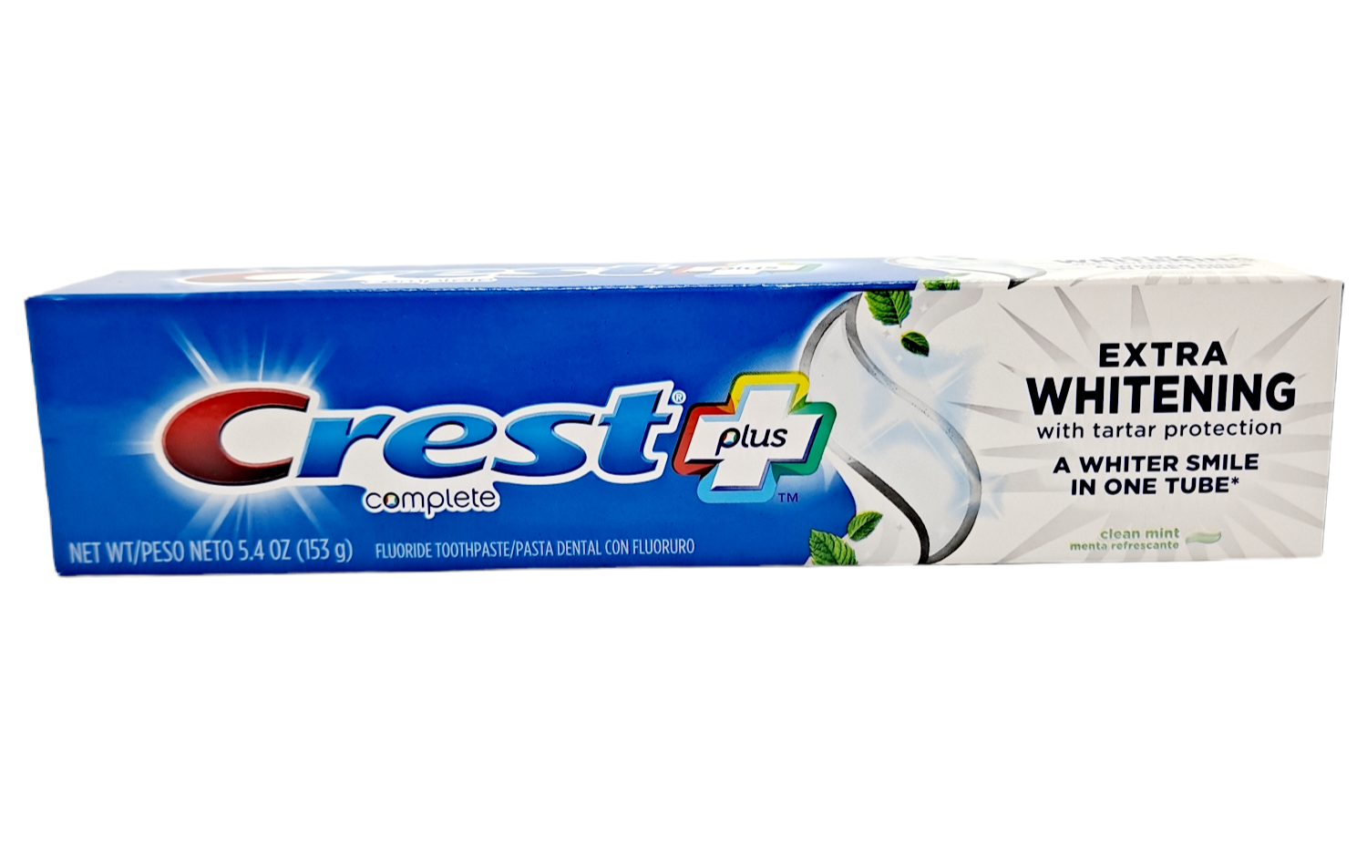 Crest Complete Plus / 5.4oz Fluoride Toothpaste – First Pharmacy