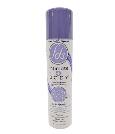 Fds intimate + body Dry Deodorant Spray /2oz