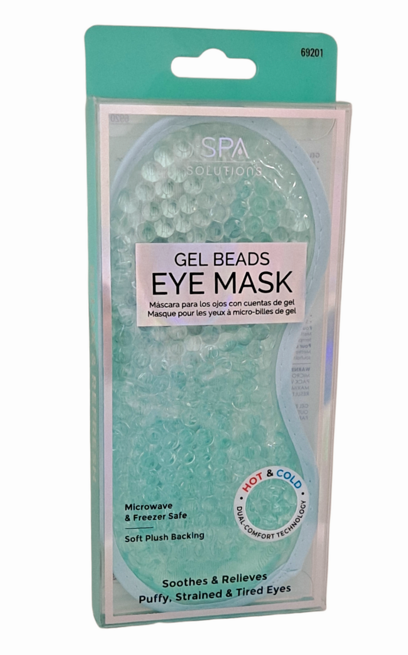 Spa Solutions Gel Beads Eye Mask Hot & Cold