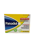Panadol Cold+ Flu Non Drowsy /24 caplets