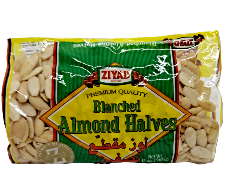 Blanched Almond Halves / 12.OZ