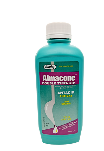 Almacone Double Strength Antacid Low Sodium/ 12fl oz