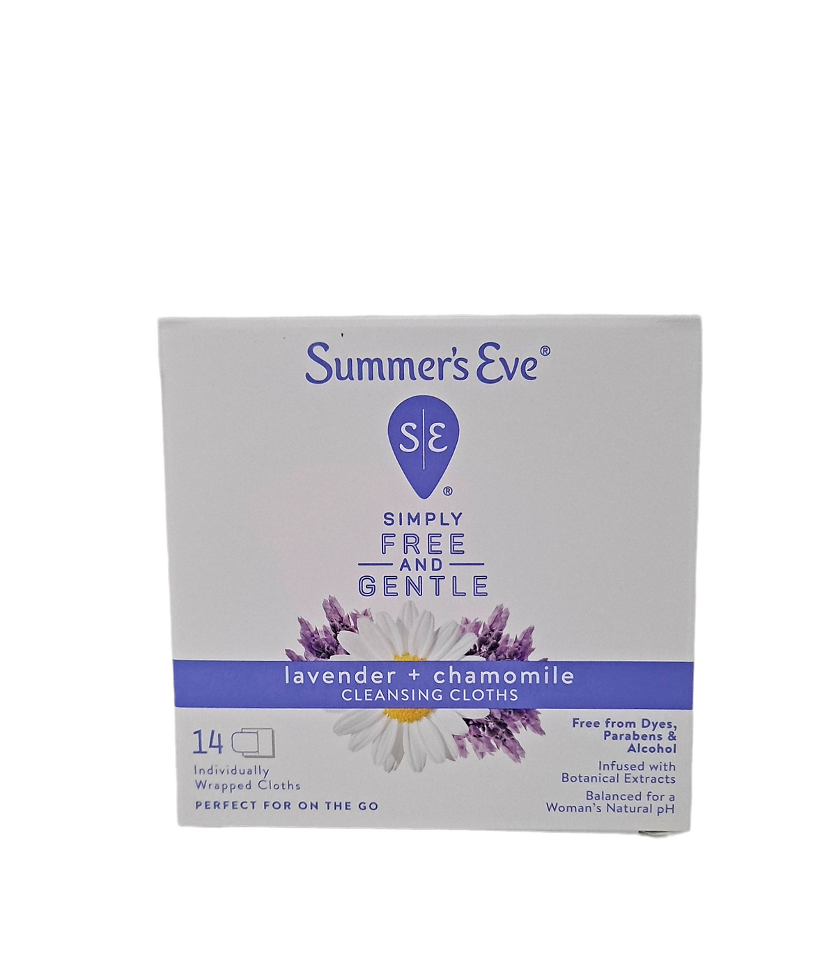 Cleansing Cloths Lavender+ Chamomile/ 14 Wrapped Cloths