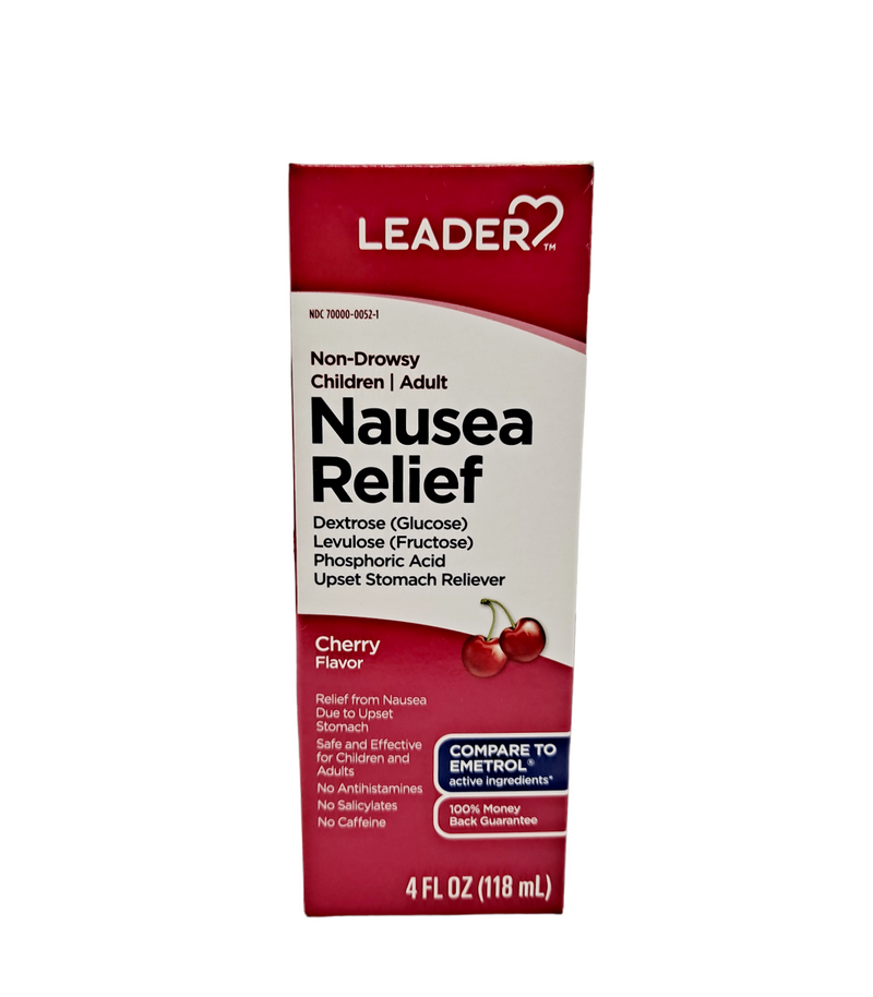 Nausea Relief Children & Adult / Cherry Flavor 4FLOZ