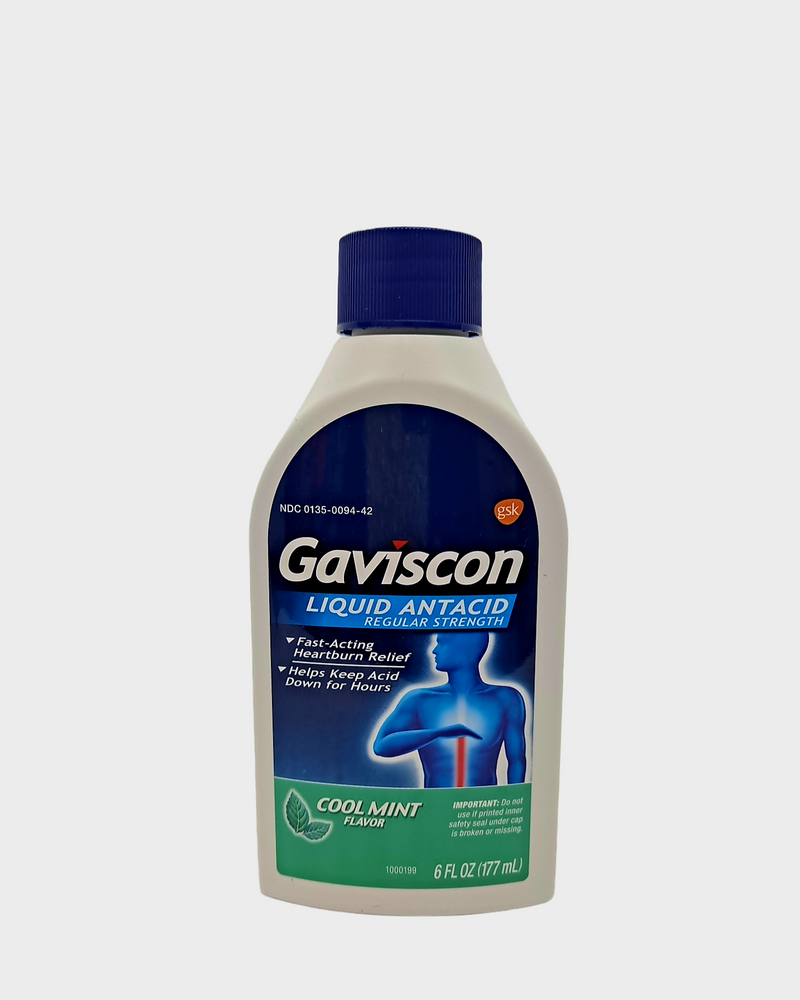 Gaviscon Liquid Regular Strengh / Cool Mint /6 FL OZ