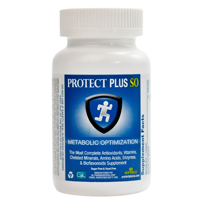 Protect Plus | Dietary Supplement | Metabolic Optimization | High Potency Vitamin & Mineral Supplement | 60 Softgels