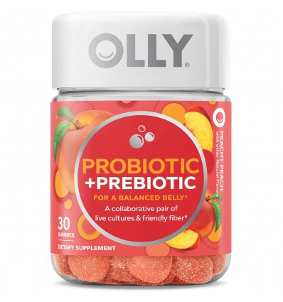 Probiotic + Prebiotic | For Balanced Belly | 30 Gummies
