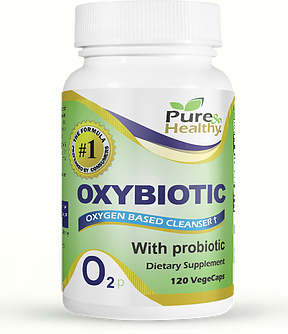 Oxybiotic with Probiotic Dietary Supplement | 60 Vege Caps