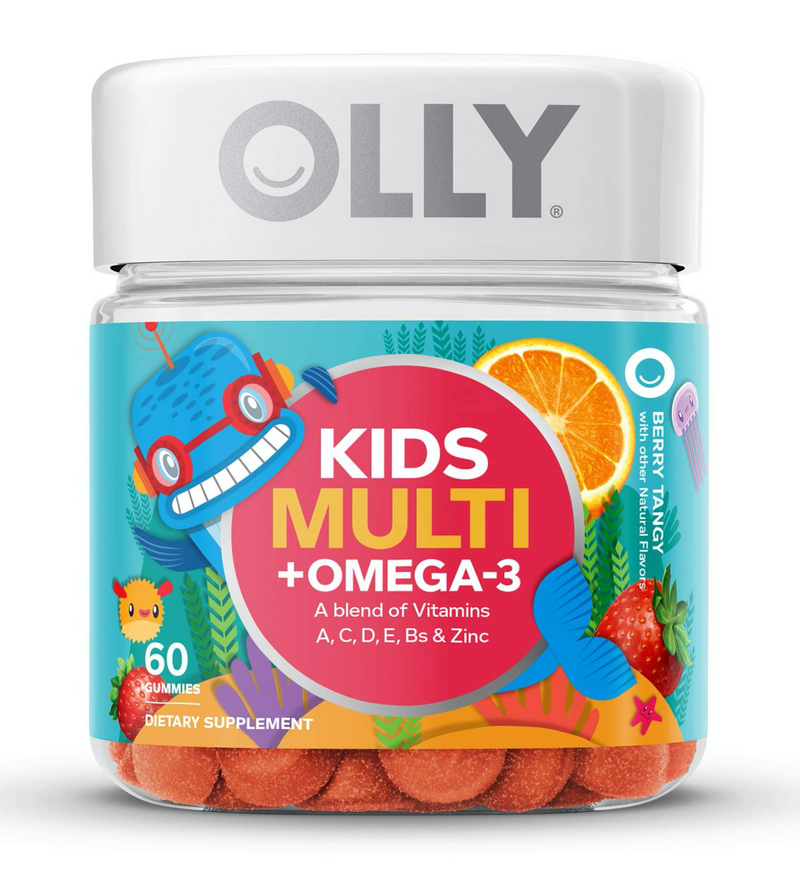 Kids Multi + Omega‑3 | 60 Gummies