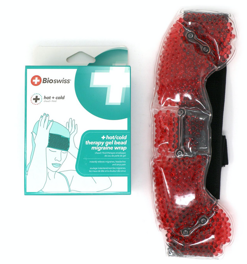 Hot + Cold Therapy Gel Bead Migraine Wrap
