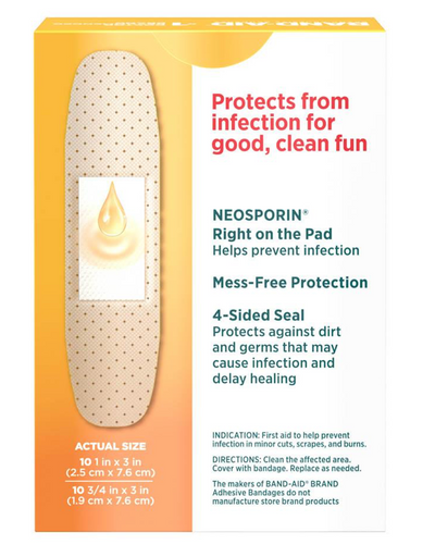 Infection Defense With Neosprin | 20 Assorted Sizes