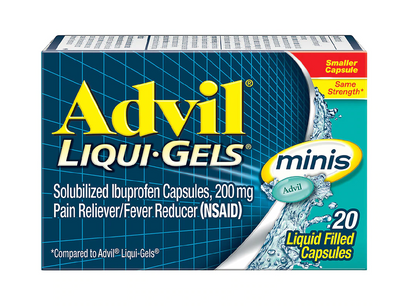 Liqui Gels Minis | 200 MG | 20 Liquid Filled Capsules
