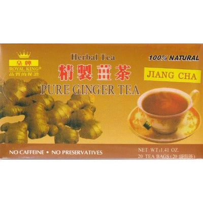 Pure Ginger Tea | Herbal Tea | 20 Tea Bags