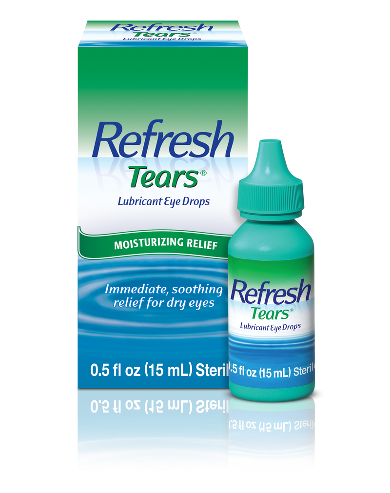 Tears Lubricant Eye Drops/Moisturizing Relief /.5fl oz