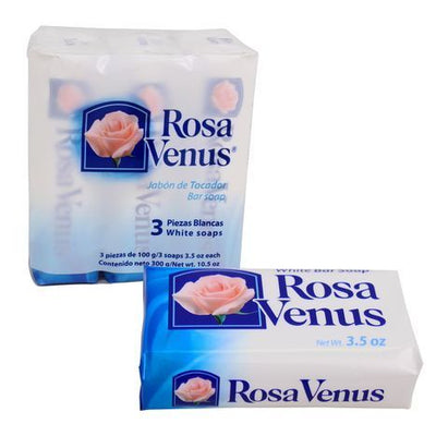 Rosa Venus Bar Soap | 3 Bars | 3.5oz each