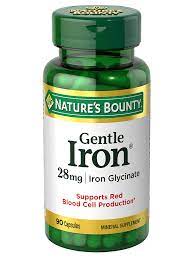 Iron Glycinate 28mg Support Red Blood Cell /90caps