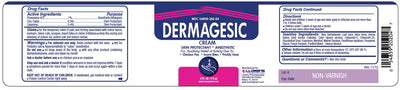 Dermagesic Cream External Analgesic /4Fl oz