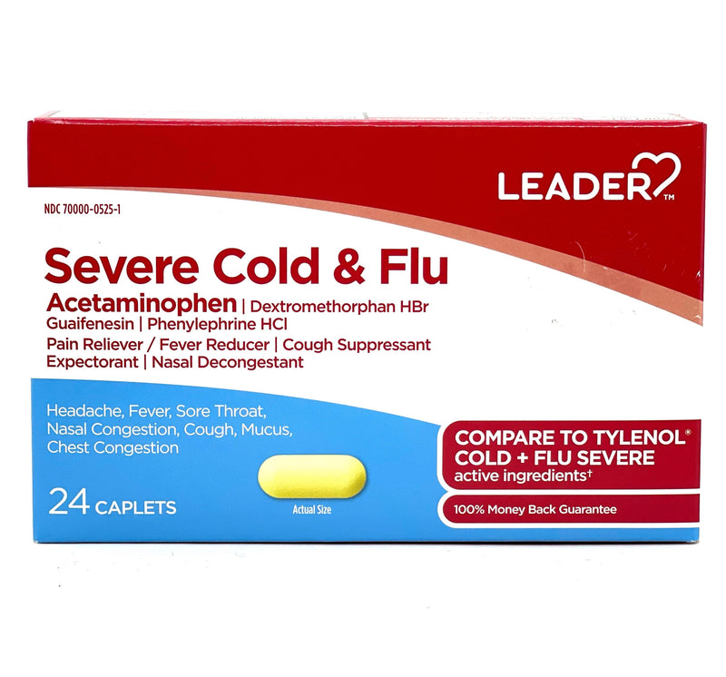 Severe Cold & Flu Maximum Strength | 12 Caplets