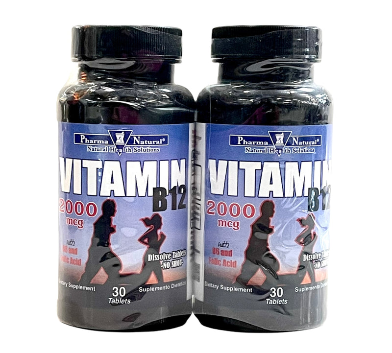 Vitamin B12 | 2000mcg | 30 Tablets