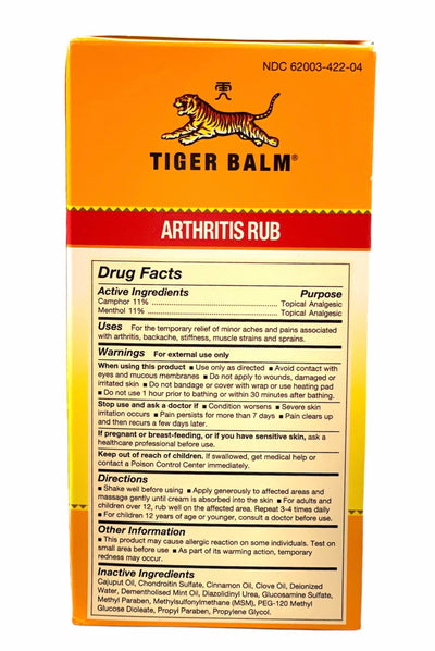 Tiger Balm Arthritis Rub 4FL