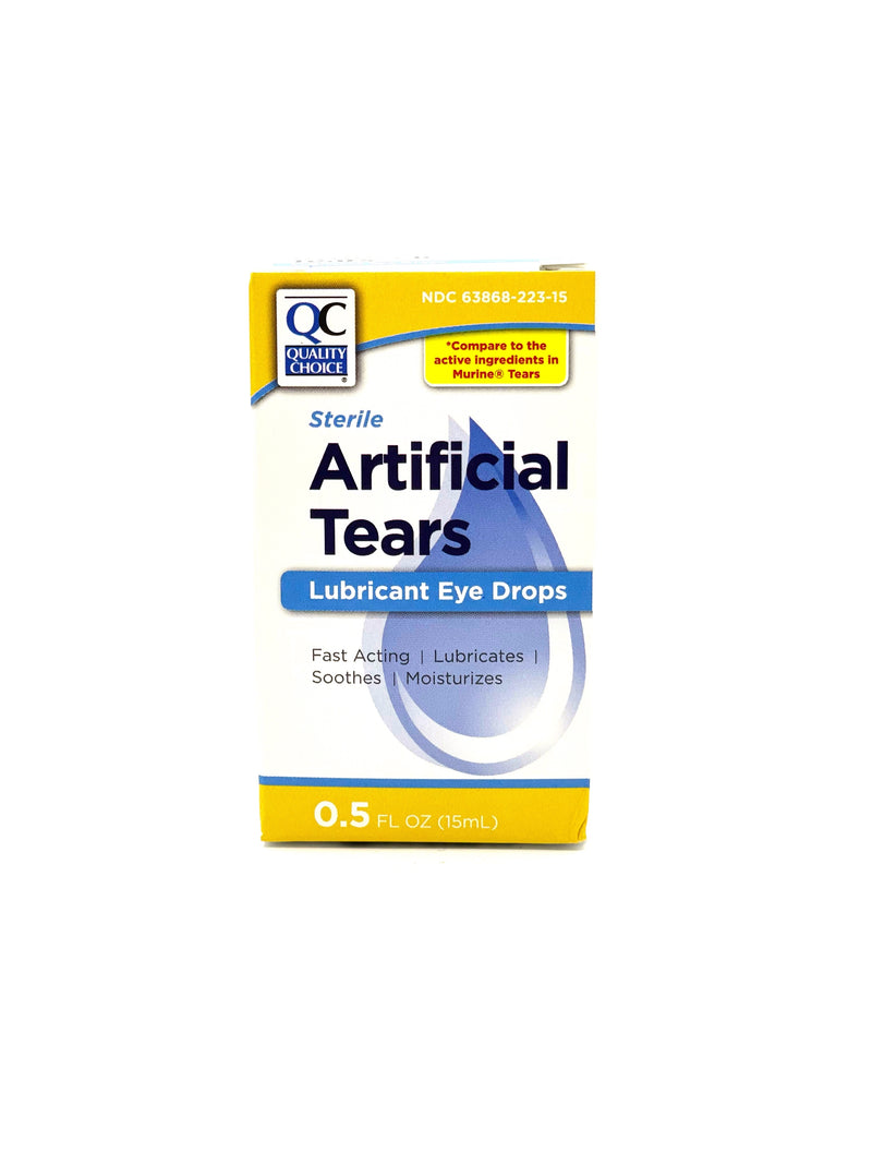 Artificial Tears Lubricant Eye Drops || 0.5 FL | 15mL