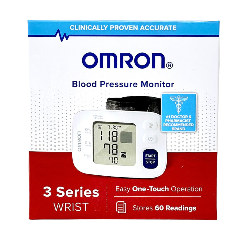 Blood Pressure Monitor | 3 Series Wrist | Easy One-Touch Operation
