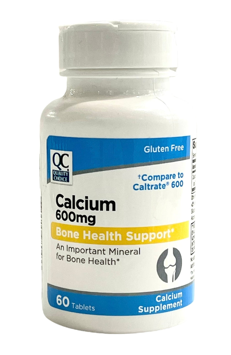 Calcium 600mg | Bone Health Support | 60 Tablets