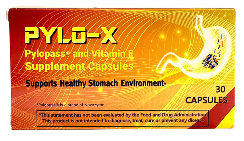 Pylopass & Vitamin E Supplement | Supports Healthy Stomach Environment