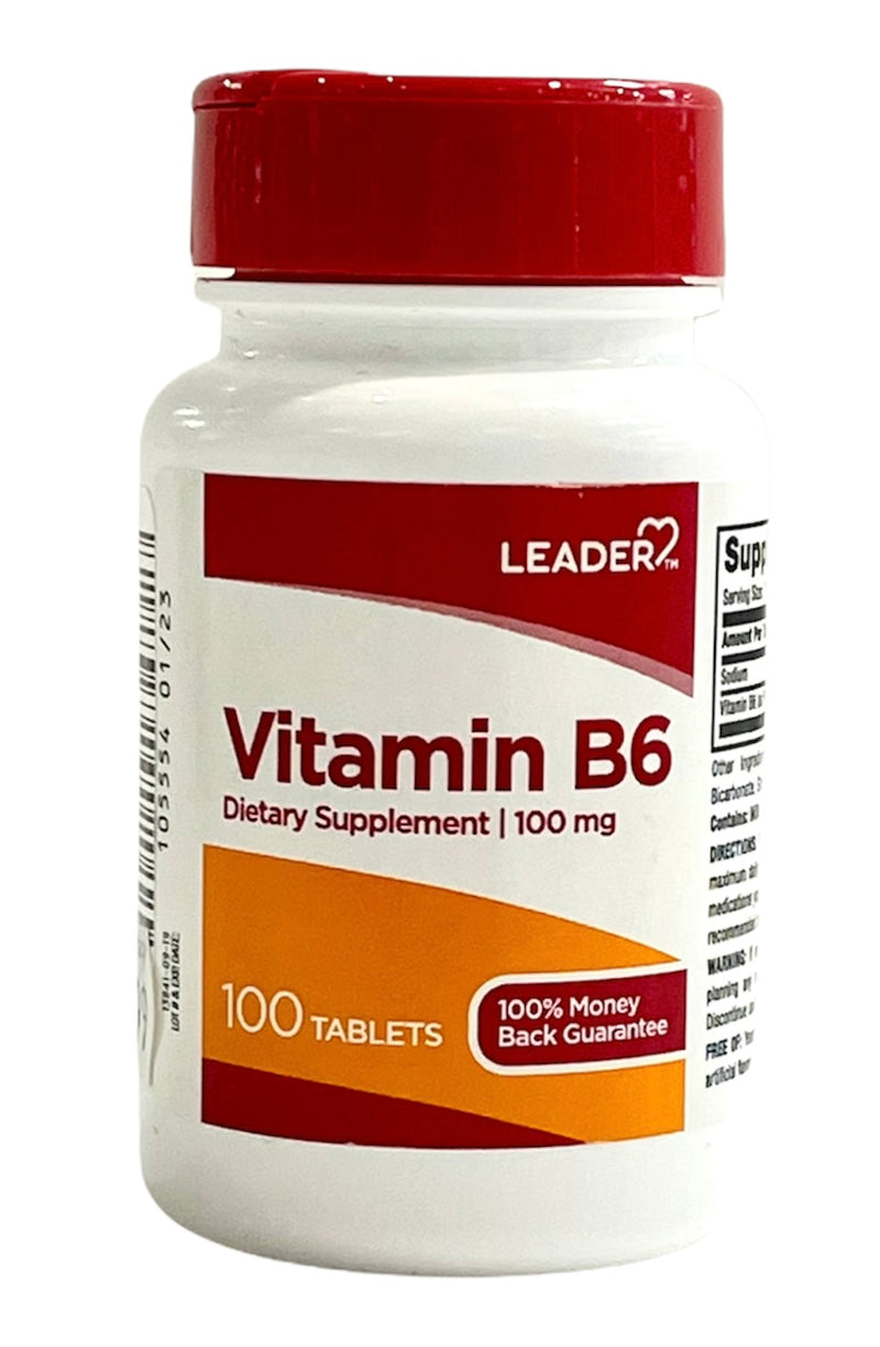 Vitamin B6 100mg | Dietary Supplement | 100 Tablets