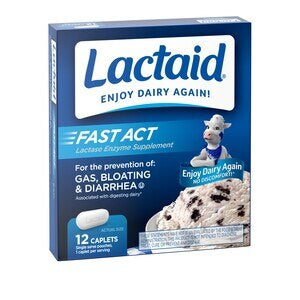 Fast Act Lactose Intolerance Caplets